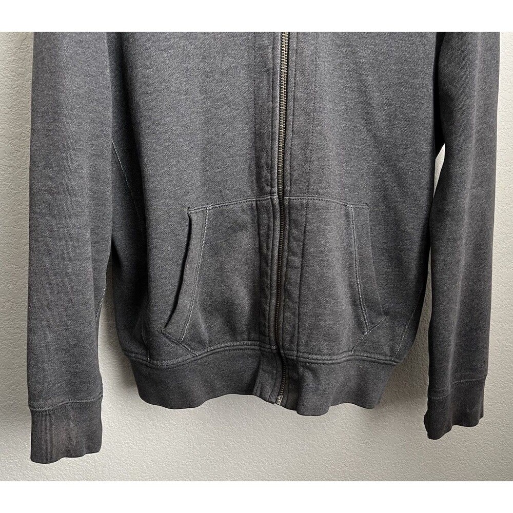 Polo by Ralph Lauren Men’s L Full Zip Hoodie Sweatshirt Jacket -Gray w/ Red Pony - Picture 3 of 9